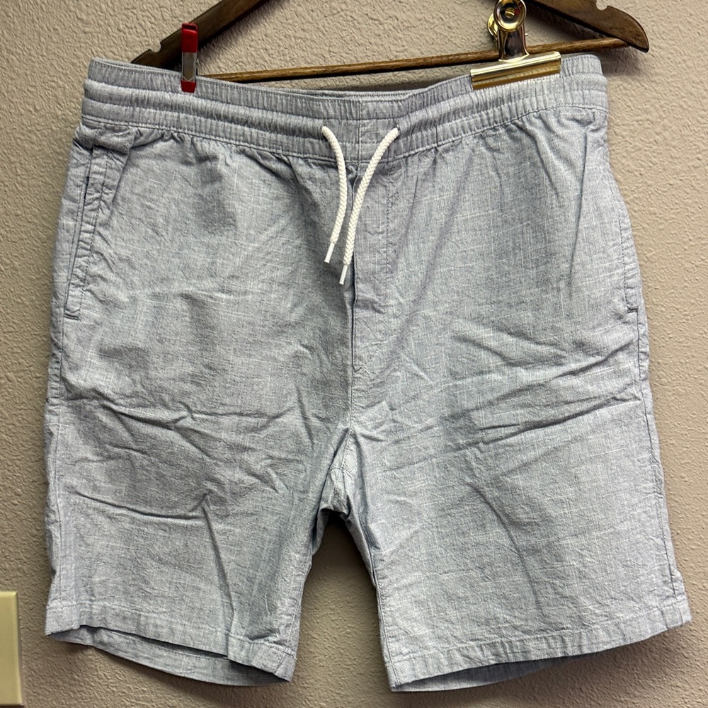 H&M Light Gray Men's Flat Front Shorts